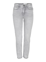 NOISY MAY Grey High Waisted Mom Jeans - Image 7 of 8