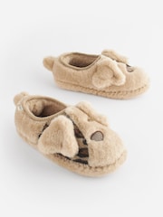 Tan Brown Shoot Slippers - Image 3 of 8