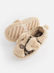 Tan Brown Shoot Slippers - Image 6 of 8