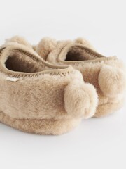 Tan Brown Shoot Slippers - Image 7 of 8