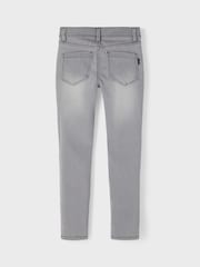 Name It Grey Boys Slim Fit Jeans - Image 4 of 6
