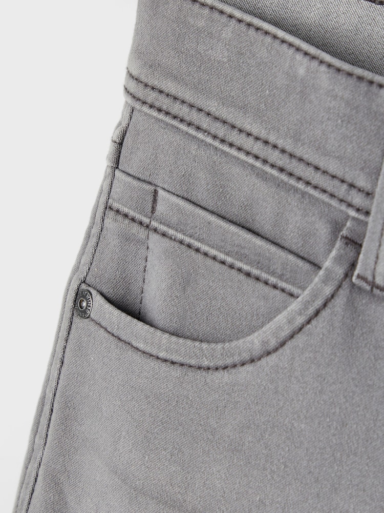 Name It Grey Boys Slim Fit Jeans - Image 6 of 6