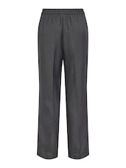 PIECES Grey High Waisted Wide Leg Trousers - Image 7 of 7