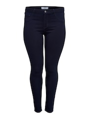 ONLY Curve Blue Push Up Sculpting Skinny Jeans - Image 5 of 6