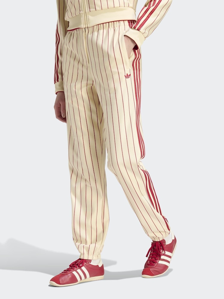 adidas Originals Yellow Pinstripe Firebird Trousers - Image 1 of 5 adidas Originals Yellow Pinstripe Firebird Trousers - Image 1 of 5