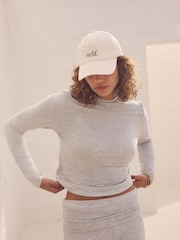 self. Grey Long Sleeve Crew Top - Image 5 of 6