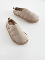 Neutral Thinsulate™ Lined Quilted Mule Slippers - Image 1 of 5