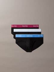 Calvin Klein Black Hip Briefs 3 Pack - Image 1 of 1