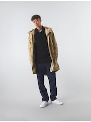 Pretty Green Reed Corduroy Black 100% Cotton Overshirt - Image 3 of 4