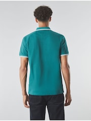 Pretty Green Barton Tip 100% Cotton Polo Shirt - Image 2 of 4