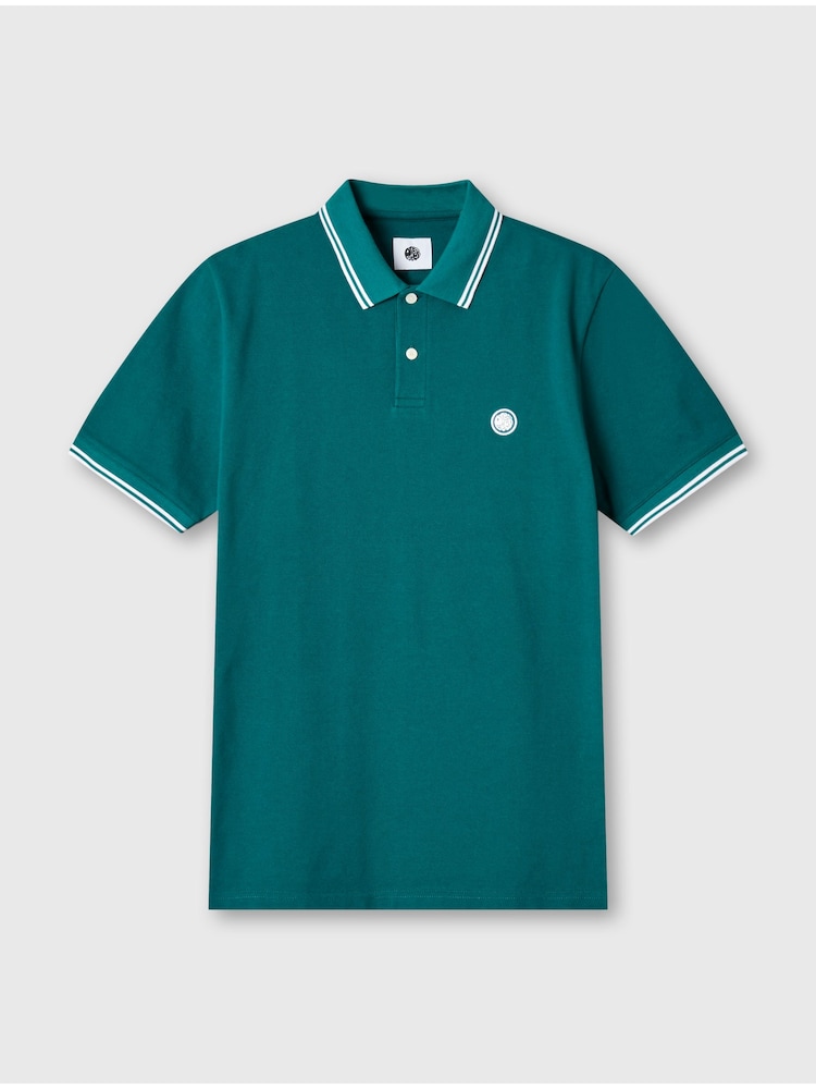 Pretty Green Barton Tip 100% Cotton Polo Shirt - Image 4 of 4
