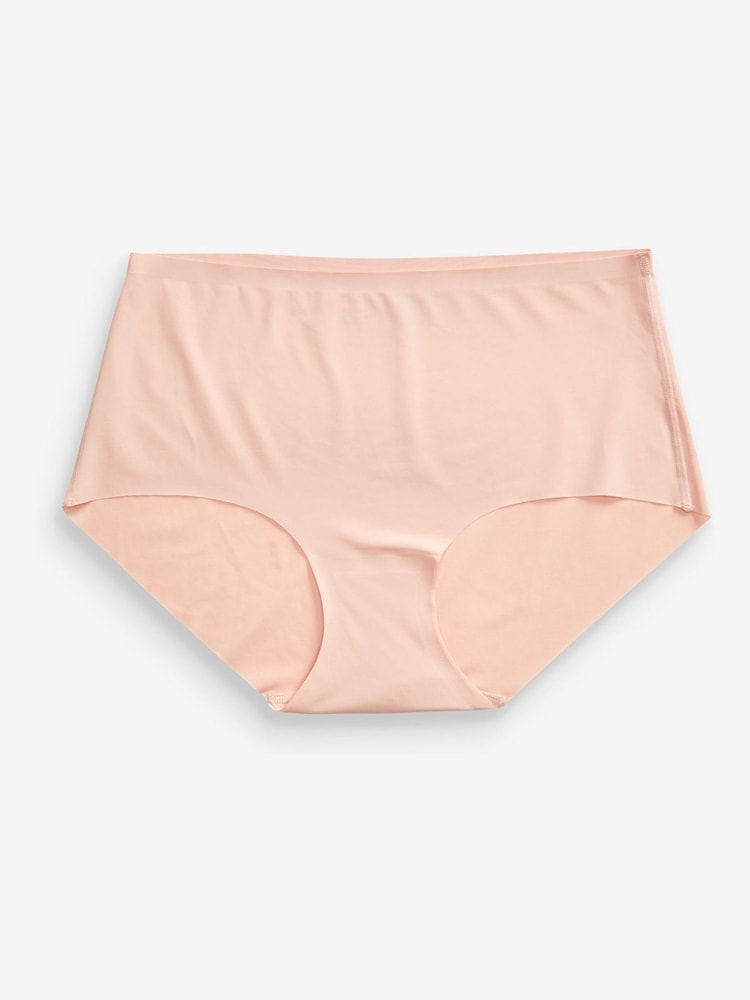 Noir/Blanc/Praline Nude - Lot 3 culottes invisibles Comfort - Image 2 of 4