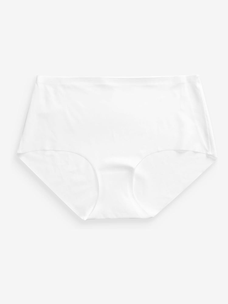Noir/Blanc/Praline Nude - Lot 3 culottes invisibles Comfort - Image 3 of 4