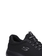 Schwarz Chrom - Skechers Damen Summits Slipper-Sport Turnschuhe - Bild 3 von 6