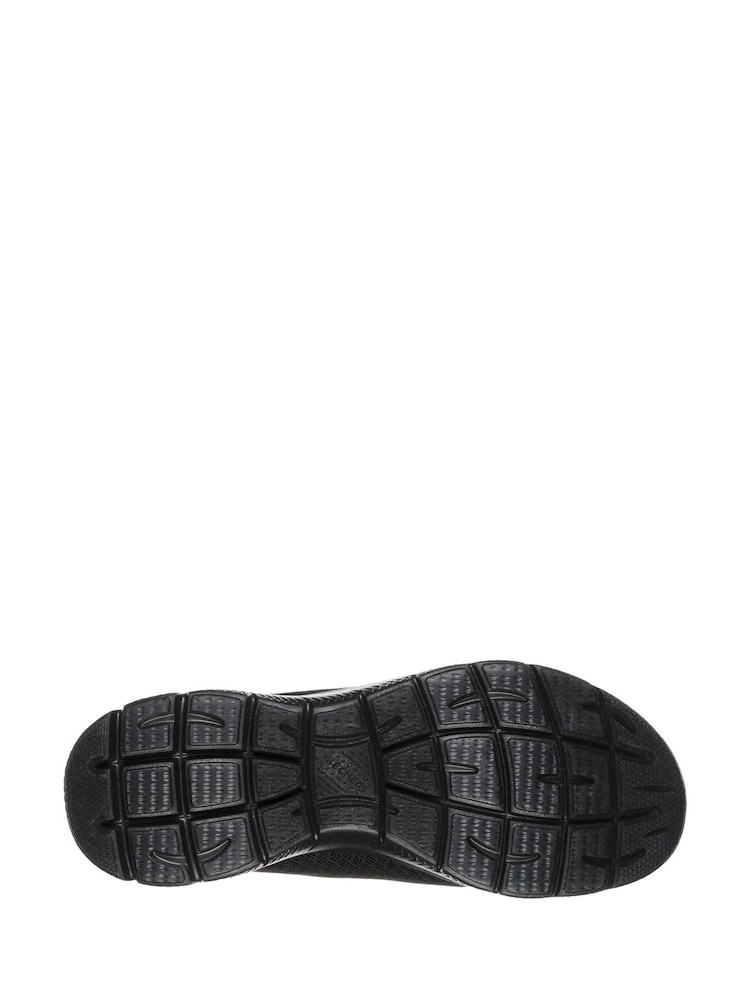 Schwarz Chrom - Skechers Damen Summits Slipper-Sport Turnschuhe - Bild 6 von 6