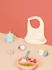 Babymoov Natural Learn'isy Silicone Fox Feeding Set - Image 1 of 4