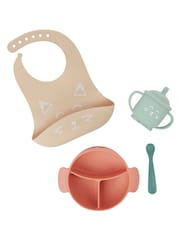 Babymoov Natural Learn'isy Silicone Fox Feeding Set - Image 2 of 4
