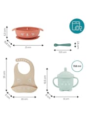 Babymoov Natural Learn'isy Silicone Fox Feeding Set - Image 4 of 4