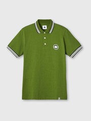 Pretty Green Tipped Polo Shirt - Image 1 of 3