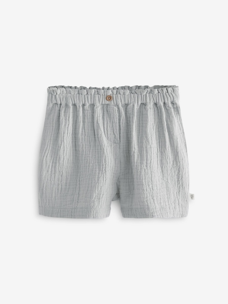 Grey Baby Shorts 2 Pack - Image 2 of 5