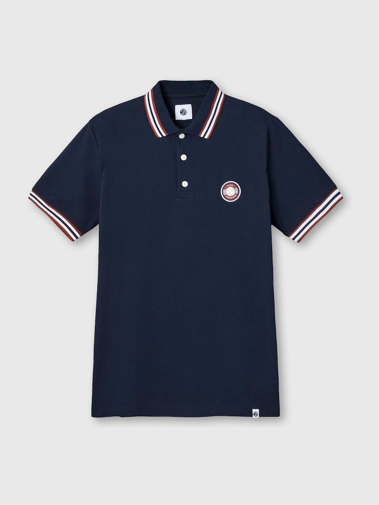 Pretty Green Tipped Polo Shirt - Image 1 of 3