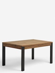 Dark Bronx Storage Drawer 6 Seater Dining Table - Image 8 of 9