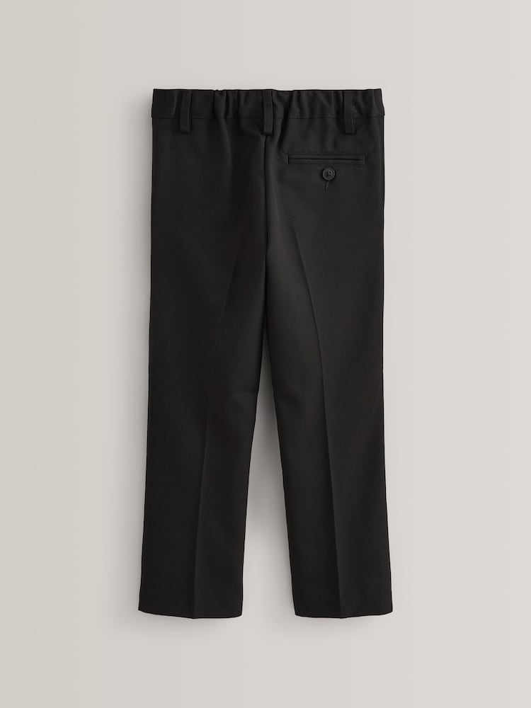 Schwarz - Schulhose mit Bügelfalten vorne (3–17 Jahre) - Bild 2 von 7 Schwarz - Schulhose mit Bügelfalten vorne (3–17 Jahre) - Bild 2 von 7