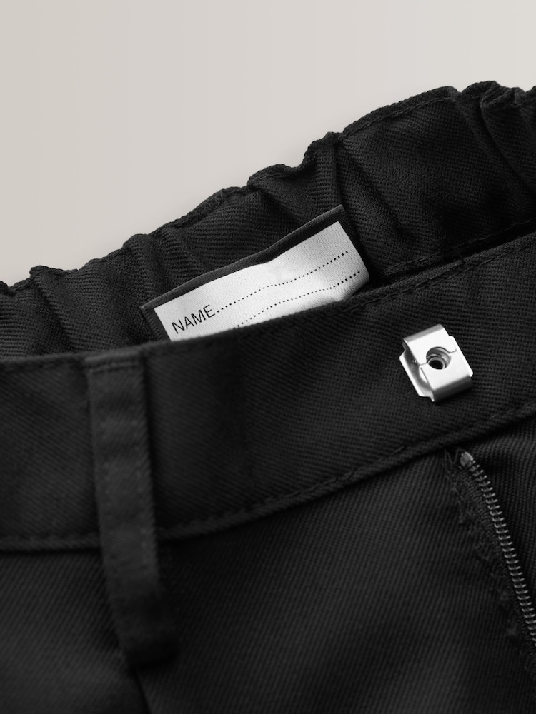Noir - Pantalon scolaire à plis (3-17ans) - Image 9 of 10