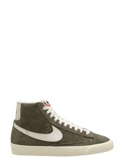Nike Olive Green Blazer Mid 77 Vintage Trainers - Image 1 of 4