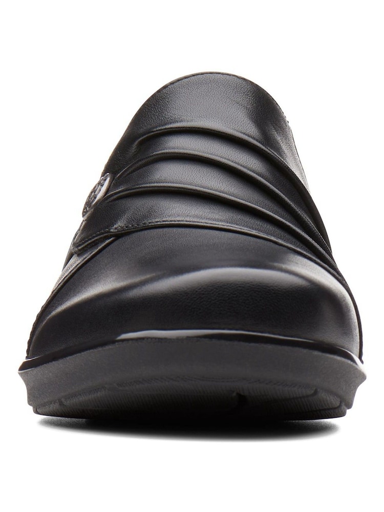 Clarks jet Black Hope Roxanne Shoes - Image 1 of 1