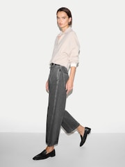 Jigsaw Black Chelsea Barrel Leg Jeans - Image 4 of 6