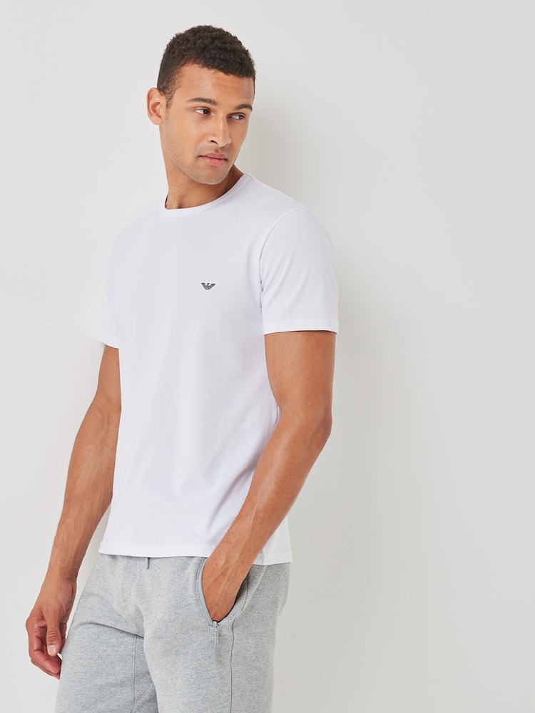 Emporio Armani Bodywear T-Shirts 2 Pack - Image 3 of 8