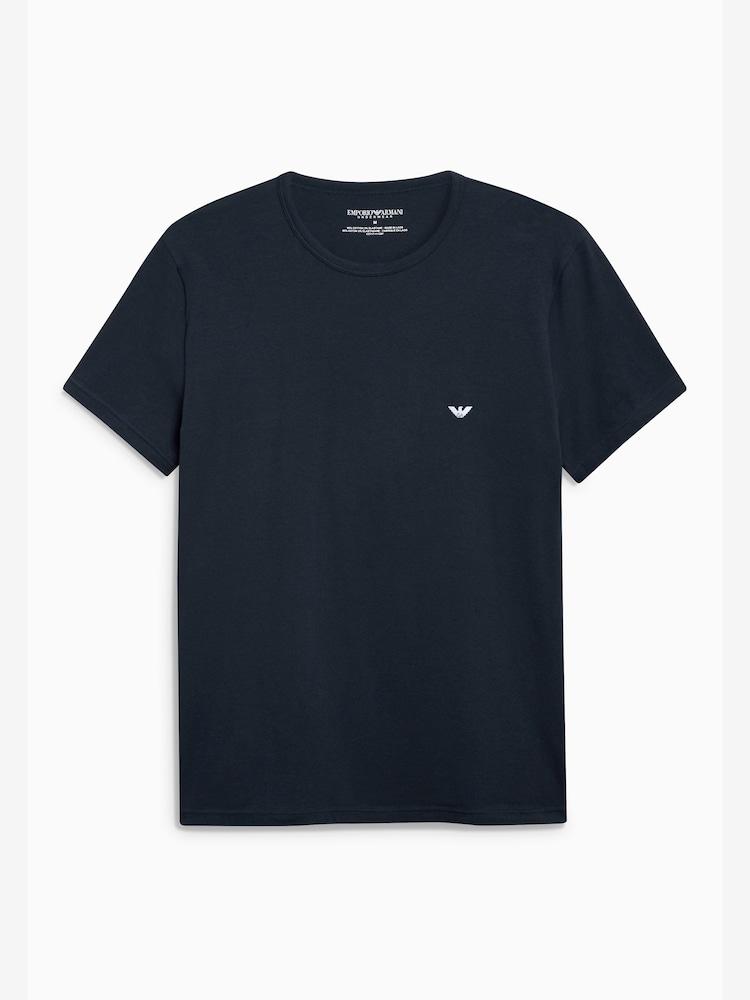 Emporio Armani Bodywear T-Shirts 2 Pack - Image 7 of 8