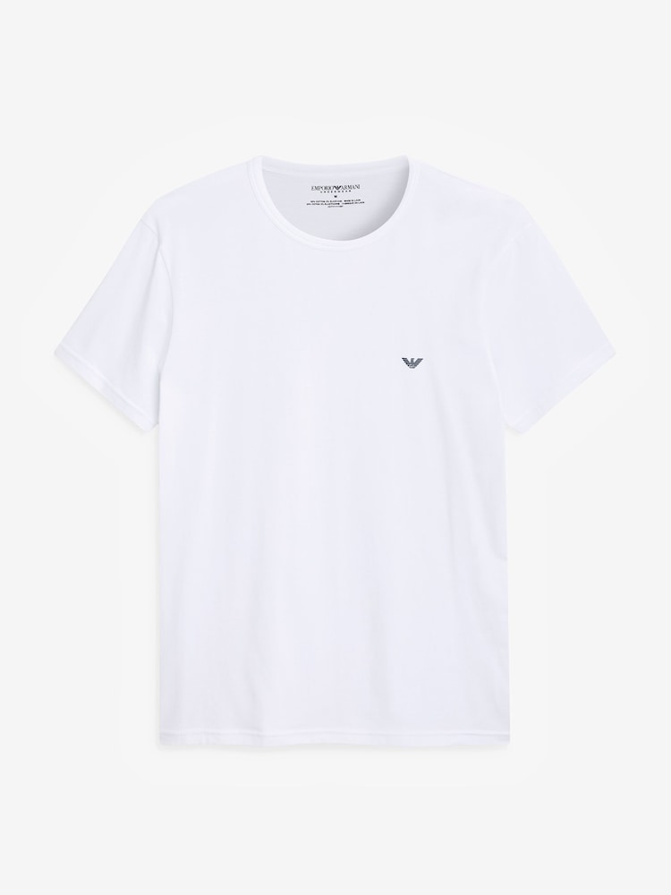 Emporio Armani Bodywear T-Shirts 2 Pack - Image 8 of 8