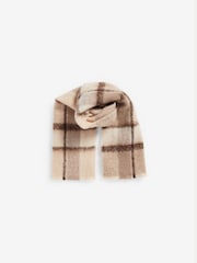 Neutral Check Scarf (3-16yrs) - Image 1 of 3