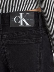 Calvin Klein Kids Wide Leg Black Jeans - Image 3 of 6