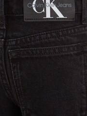 Calvin Klein Kids Wide Leg Black Jeans - Image 6 of 6