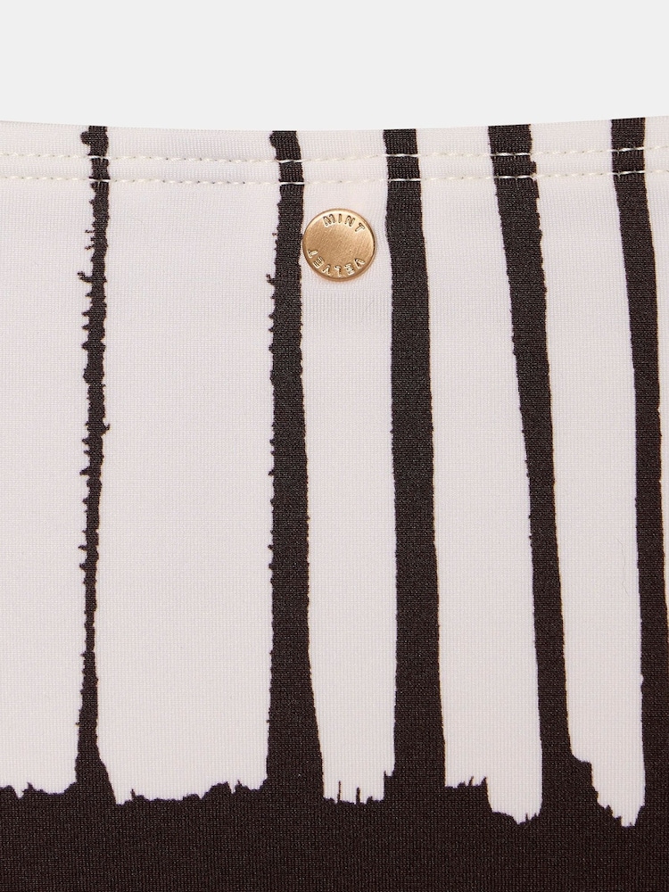Mint Velvet Chocolate Brown Rouched Side Bikini Bottoms - Image 2 of 5