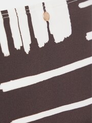 Mint Velvet Chocolate Brown Rouched Side Bikini Bottoms - Image 3 of 5