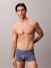 Calvin Klein Blue Low Rise Trunks - CK Black - Image 1 of 7