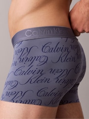 Calvin Klein Blue Low Rise Trunks - CK Black - Image 3 of 7