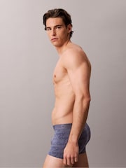 Calvin Klein Blue Low Rise Trunks - CK Black - Image 5 of 7