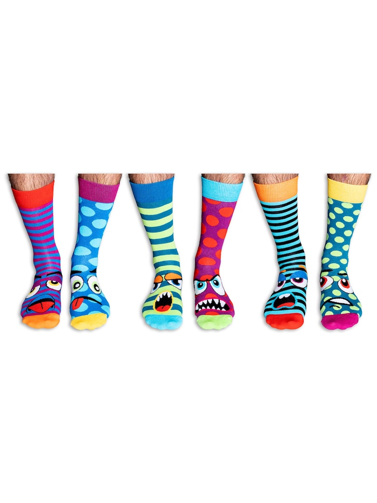 Calcetines Grump Heads de United Odd Socks - Imagen 2 de 4 Calcetines Grump Heads de United Odd Socks - Imagen 2 de 4