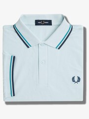 Fred Perry Mens Twin Tipped Polo Shirt - Image 7 of 7