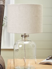 Clear Brompton Table Lamp - Image 1 of 5