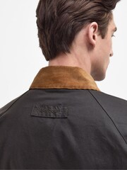 Barbour® Olive Green Utility Spey Waxed Jacket - Image 10 of 11
