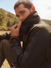 Barbour® Olive Green Utility Spey Waxed Jacket - Image 3 of 11