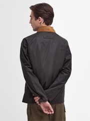 Barbour® Olive Green Utility Spey Waxed Jacket - Image 6 of 11