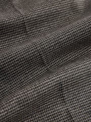 Brown Tailored Fit Trimmed Texture Suit Trousers - Image 9 of 9