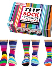 Conjunto de calcetines Exchange Weekend de United Odd Socks - Imagen 1 de 10